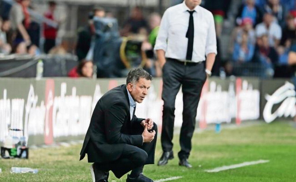 El técnico del Tricolor afirma que para el siguiente partido tratarán de hacer goles para ganar. Foto: LUIS CORTÉS. EL UNIVERSAL