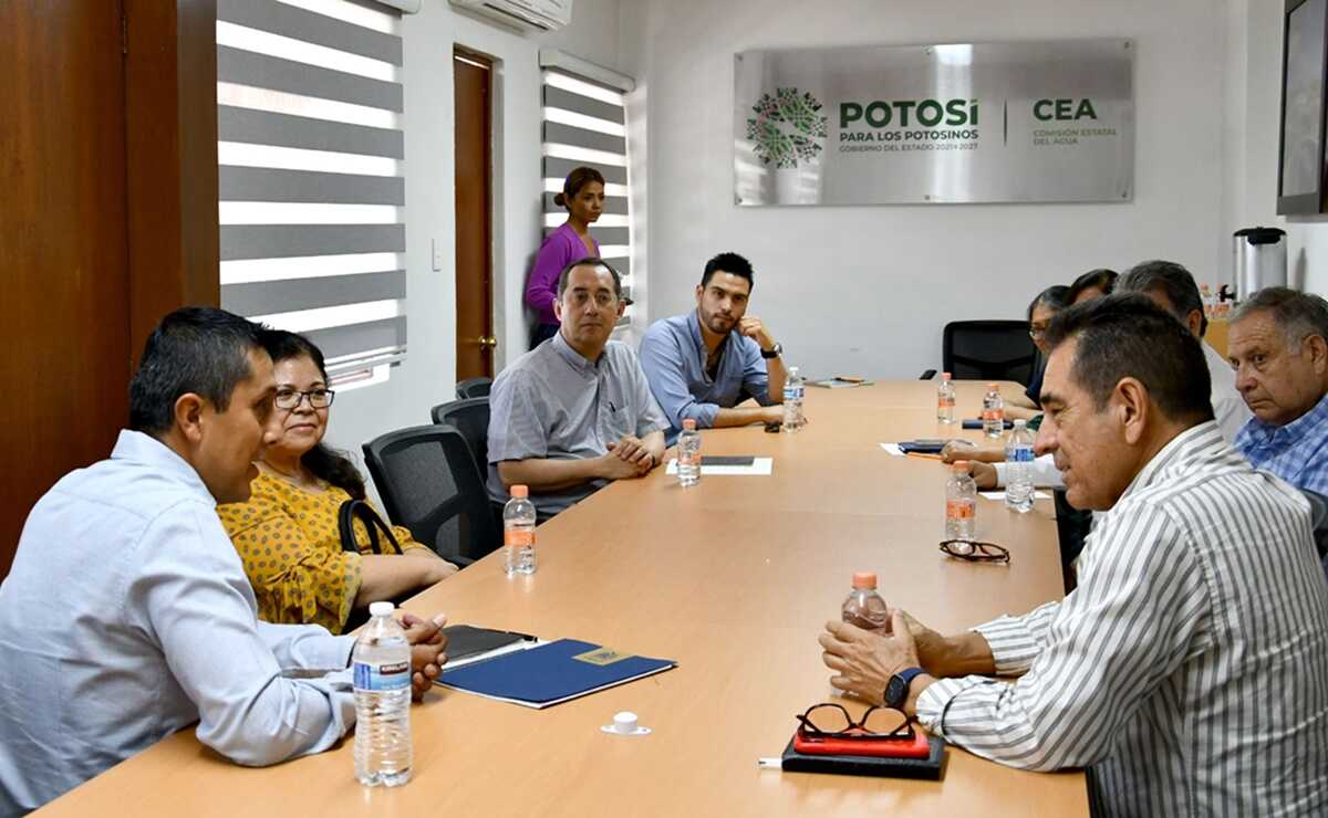 Sin Interapas, expertos, consejo hídrico y autoridades buscan soluciones ante la crisis del agua en SLP. Foto: Especial
