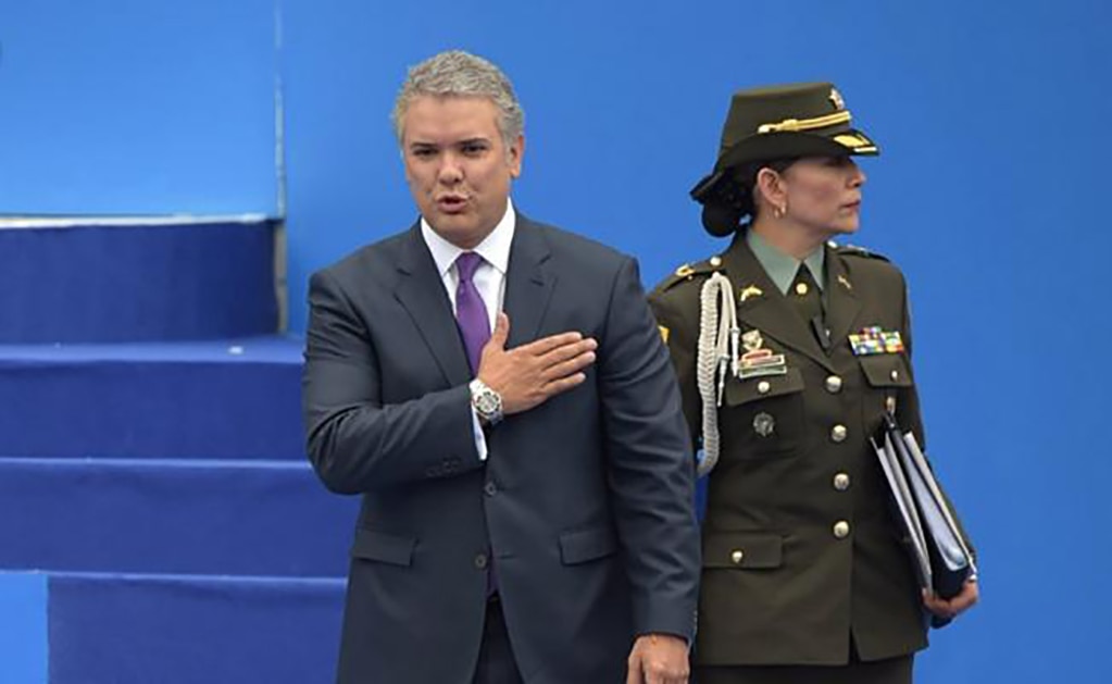 Iván Duque, presidente de Colombia (Foto: AFP)