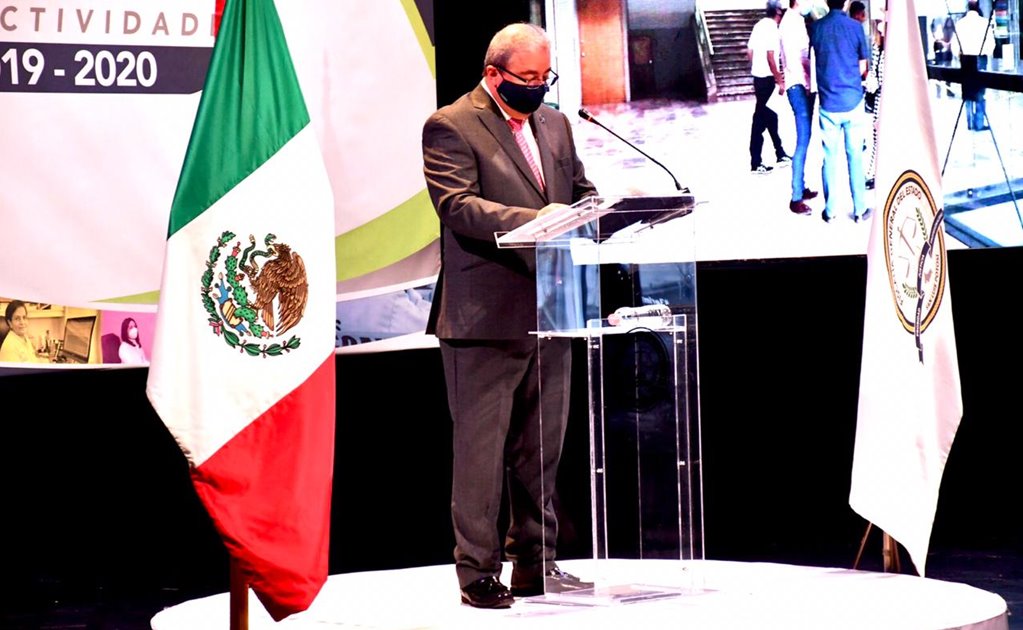 Federico Garza rinde su tercer informe de actividades como fiscal de SLP