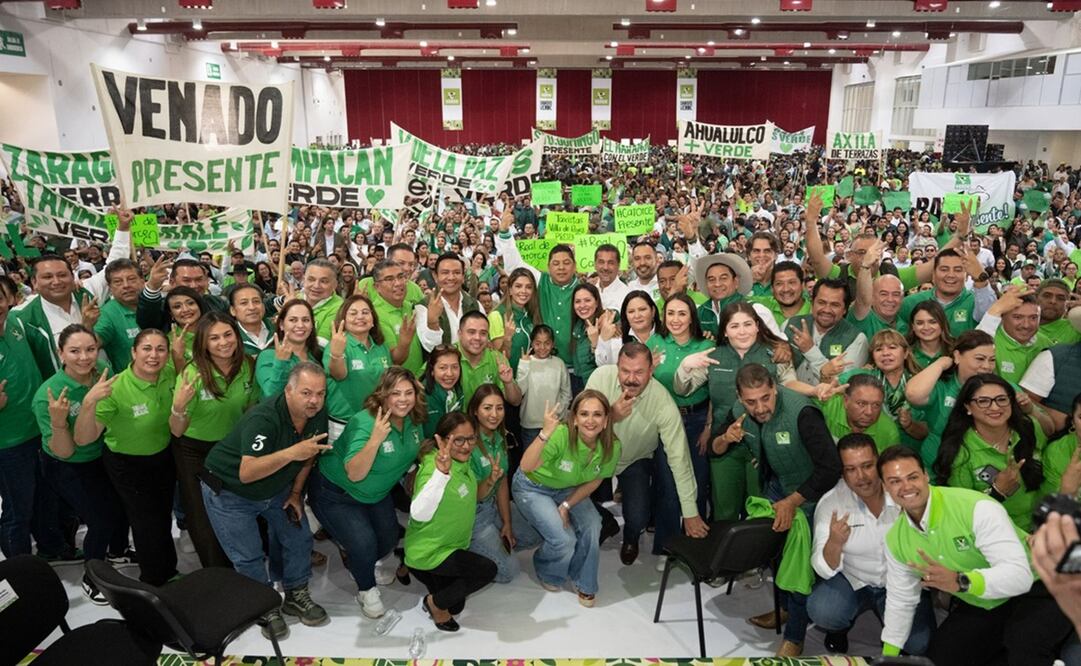 Arranca en SLP campaña nacional de afiliación del Partido Verde. Foto: Especial
