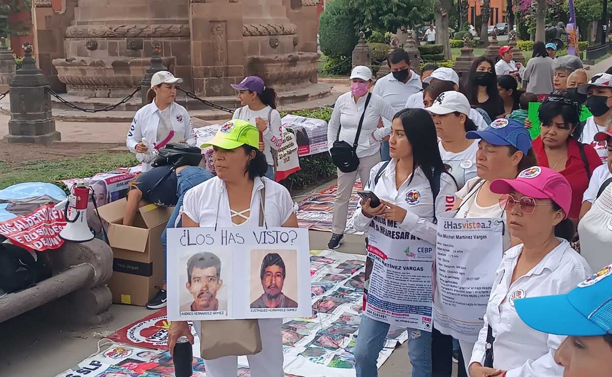 Madres buscadoras de personas desaparecidas marchan este 10 de mayo en SLP