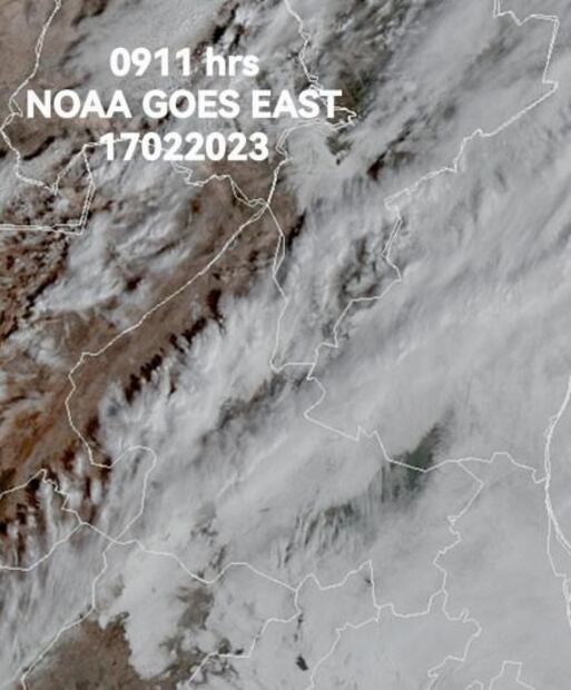 Frente frío 33 traerá temperaturas bajo cero para este fin de semana en SLP