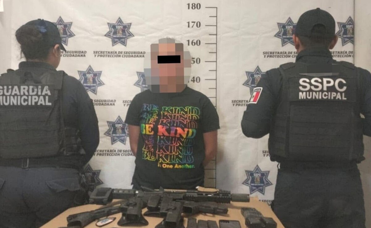 Mujer, de 31 años, desató balacera en el panteón El Saucito de SLP. Foto: Especial