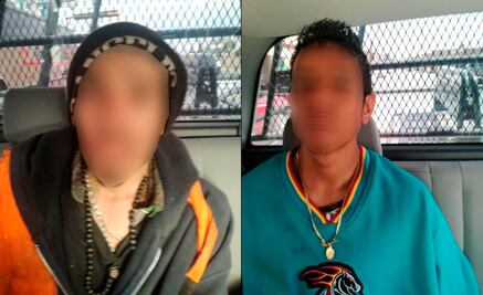Detienen a dos por falta administrativa, traían droga 