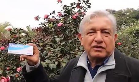 López Obrador receta a Peña Nieto "amlodipino" para la presión