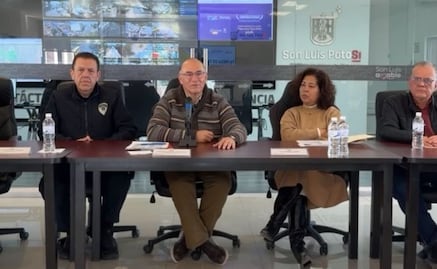 Capital potosina se mantiene en calma pese a hechos violentos en otras entidades, asegura alcalde  