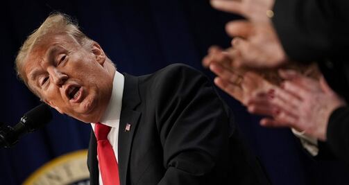 Trump presiona al Senado para aprobar fondos de muro fronterizo