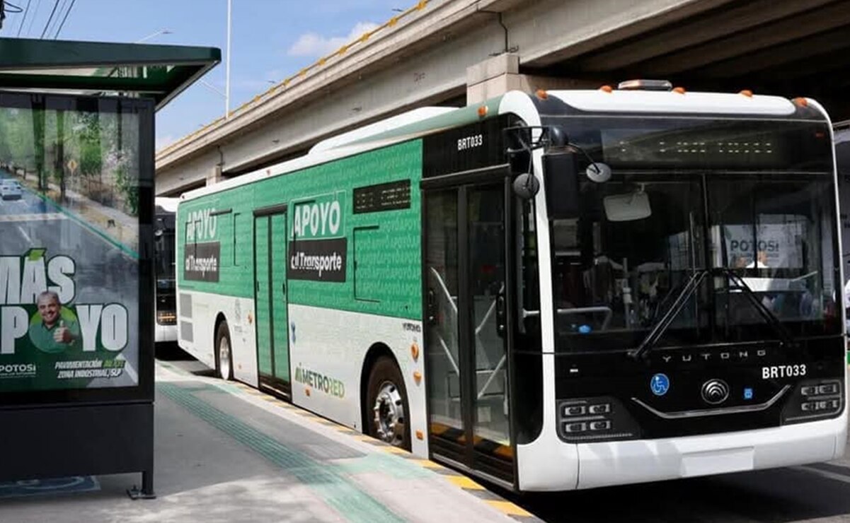 MetroRed nuevas líneas 2025. Foto: Secretaría de Comunicaciones y Transportes de SLP, Facebook