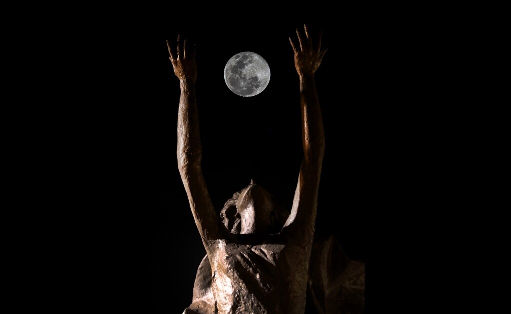 "Luna de Nieve" ilumina el cielo de la CDMX