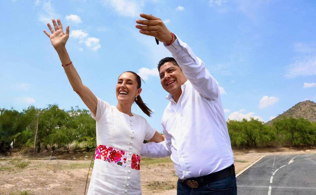 Anuncia gobernador la fecha para la cuarta visita de Claudia Sheinbaum a SLP