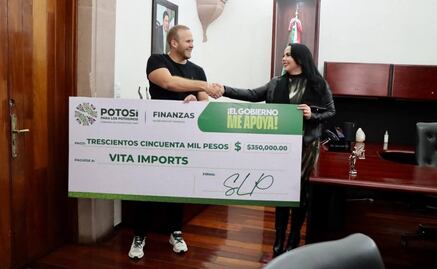 Otorgan apoyo de 350 mil a emprendedor potosino tras robo en su boutique de lujo 