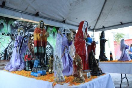 2 de noviembre. Así es el culto a la Santa Muerte en SLP y el misticismo a su devoción