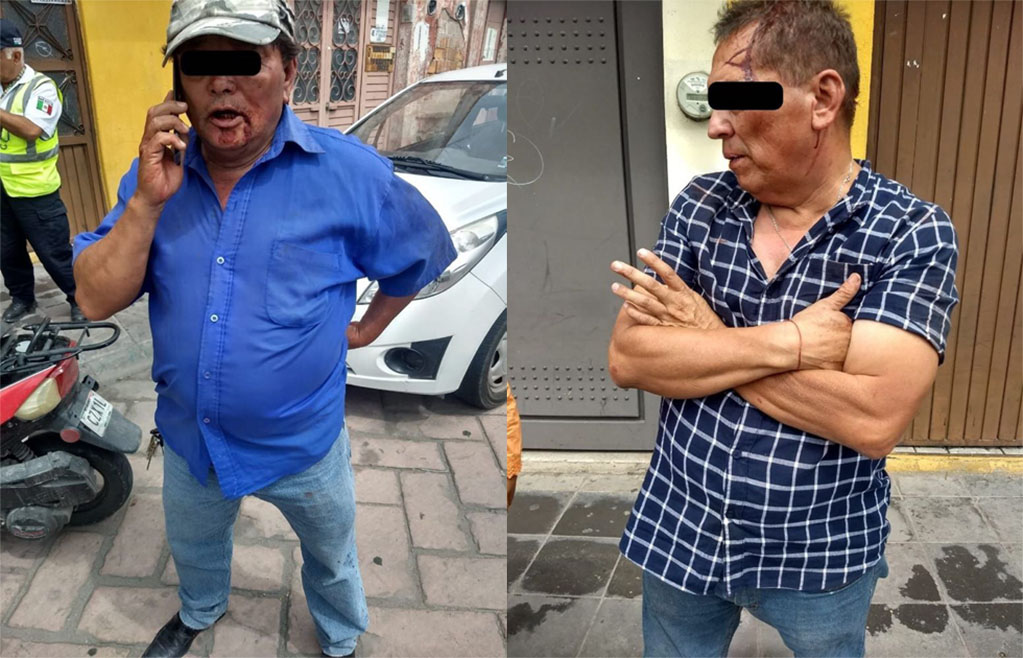 Choque termina en riña, 2 detenidos