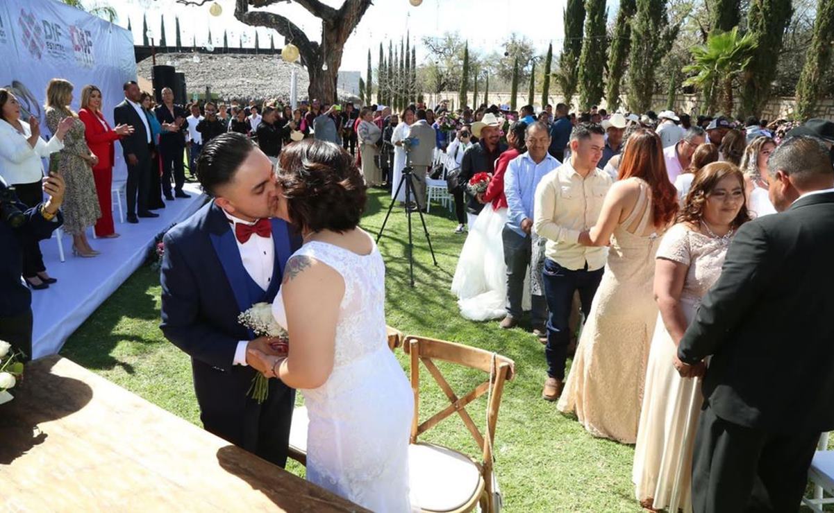 ¡Cásate gratis en SLP! Requisitos para las bodas colectivas en 14 de febrero. Foto: Especial