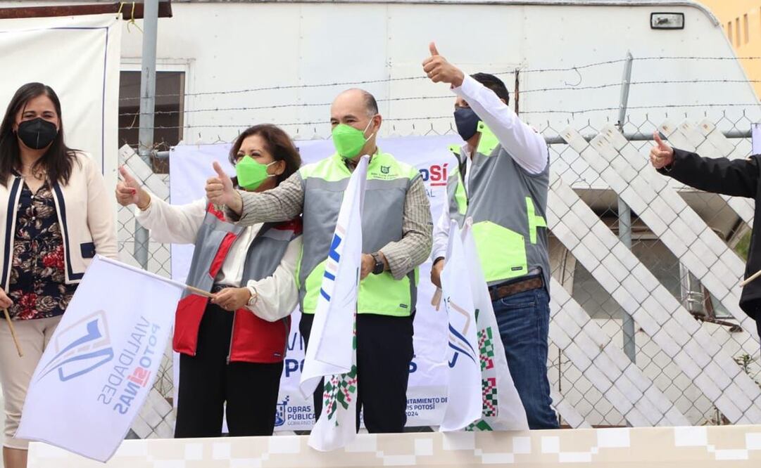 Inician trabajos de rehabilitación en Paseo de los Derechos Humanos en capital de SLP. Foto: Especial