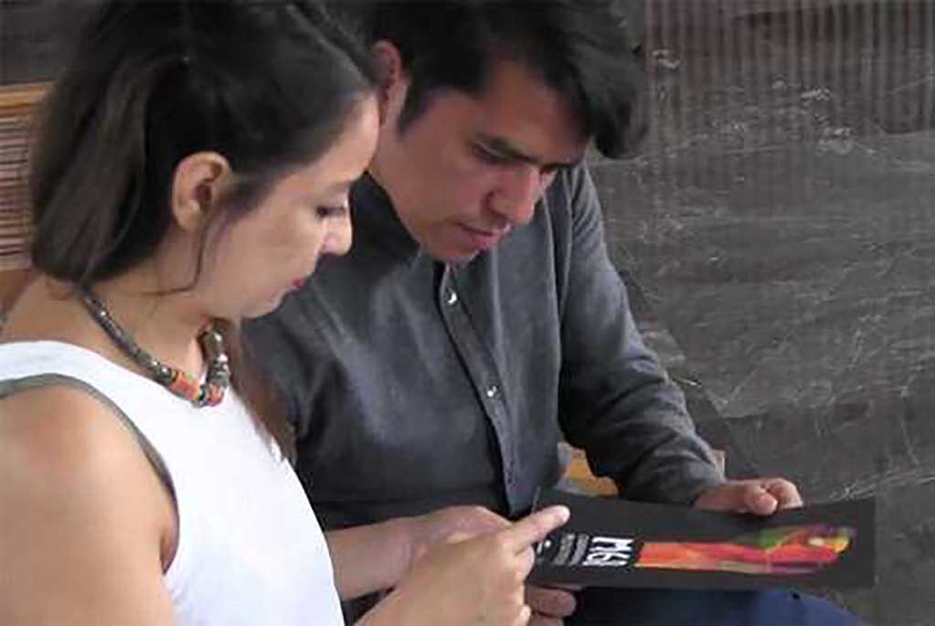 Ander Azpiri, subdirector académico del Centro Culturan Universitario Tlateloco, informó que el cerebro digital será de consulta abierta y gratuita (BERENICE FREGOSO. EL UNIVERSAL)