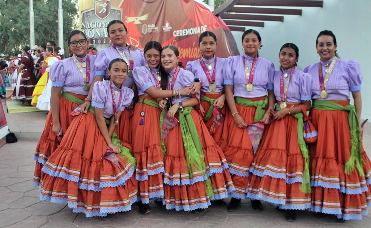 Selección de Escaramuzas de SLP ganan oro y bronce en Juegos Nacionales Conade 2022