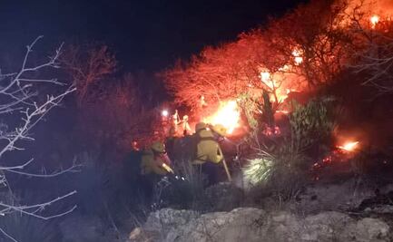 Se mantienen siete incendios en SLP; cuatro aeronaves trabajan para liquidarlos