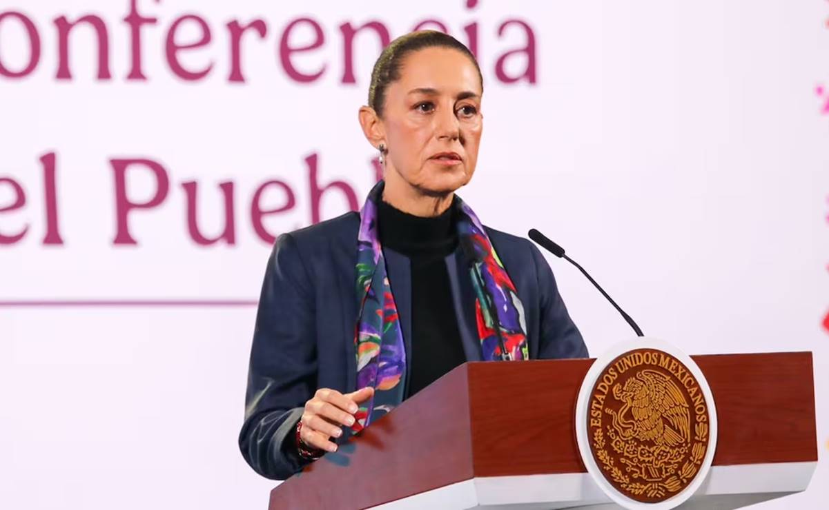 La presidenta Claudia Sheinbaum Pardo informó que buscará un acuerdo con Donald Trump. Foto: Axel Sánchez/EL UNIVERSAL