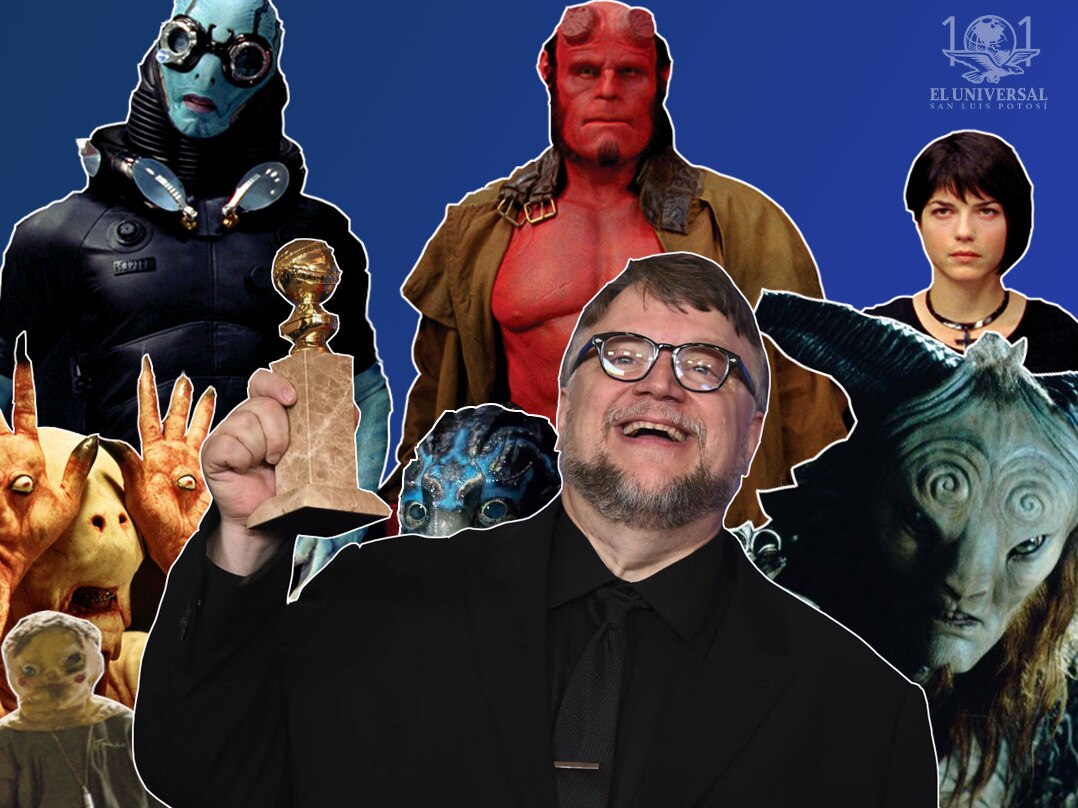 Del Toro agradeció a sus monstruos el Globo de Oro
