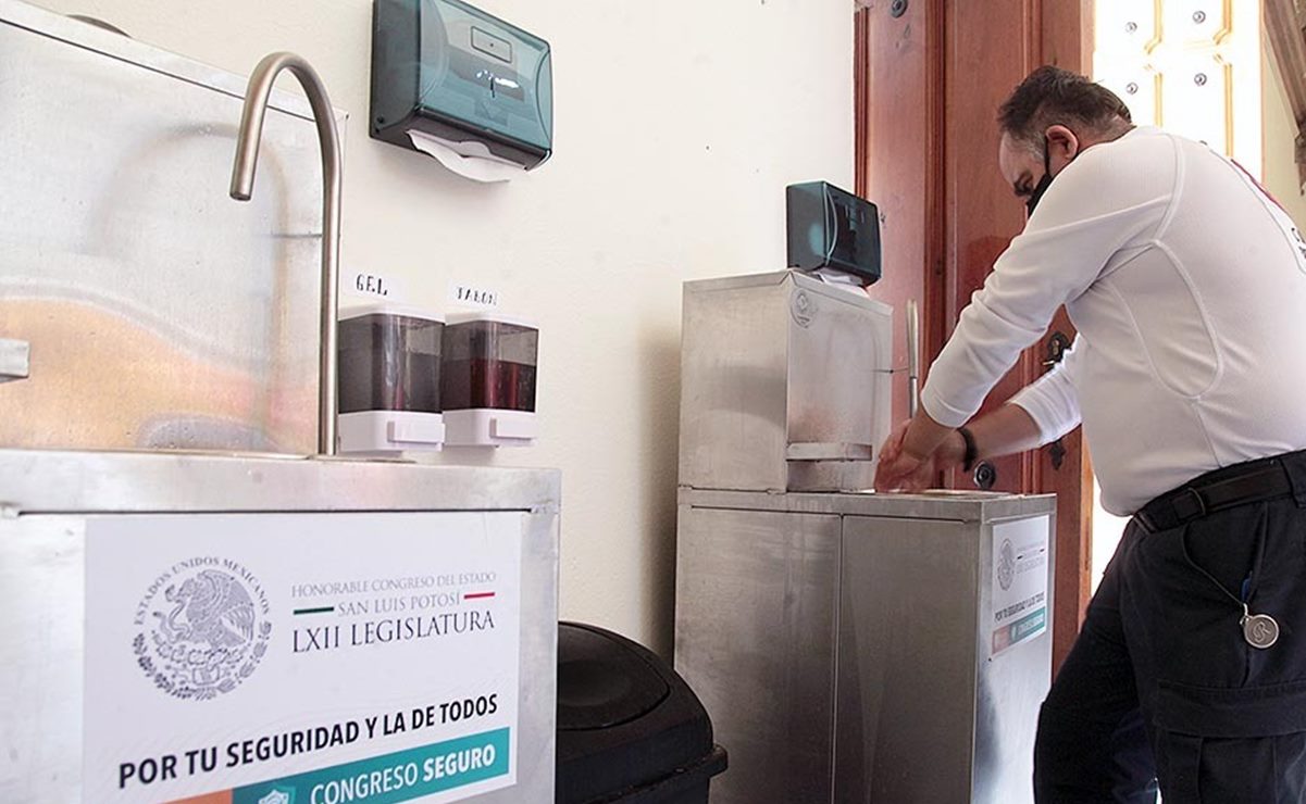 Refuerza Congreso medidas sanitarias ante regreso a semáforo rojo por Covid-19