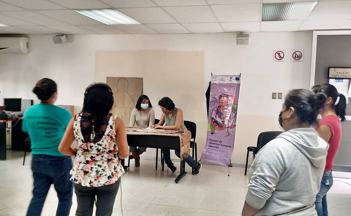 El talles busca que los derechos de las trabajadoras del hogar no queden en la impunidad. Foto: Cortesía