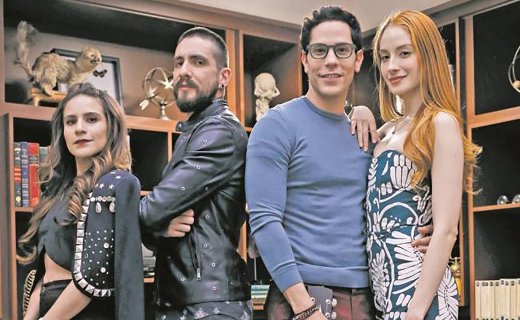 Gina Castellanos, Óscar Schwebel, Christian Chávez y Ceci de la Cueva participan en la producción de Pedro Damián (AGUSTÍN SALINAS. EL UNIVERSAL)