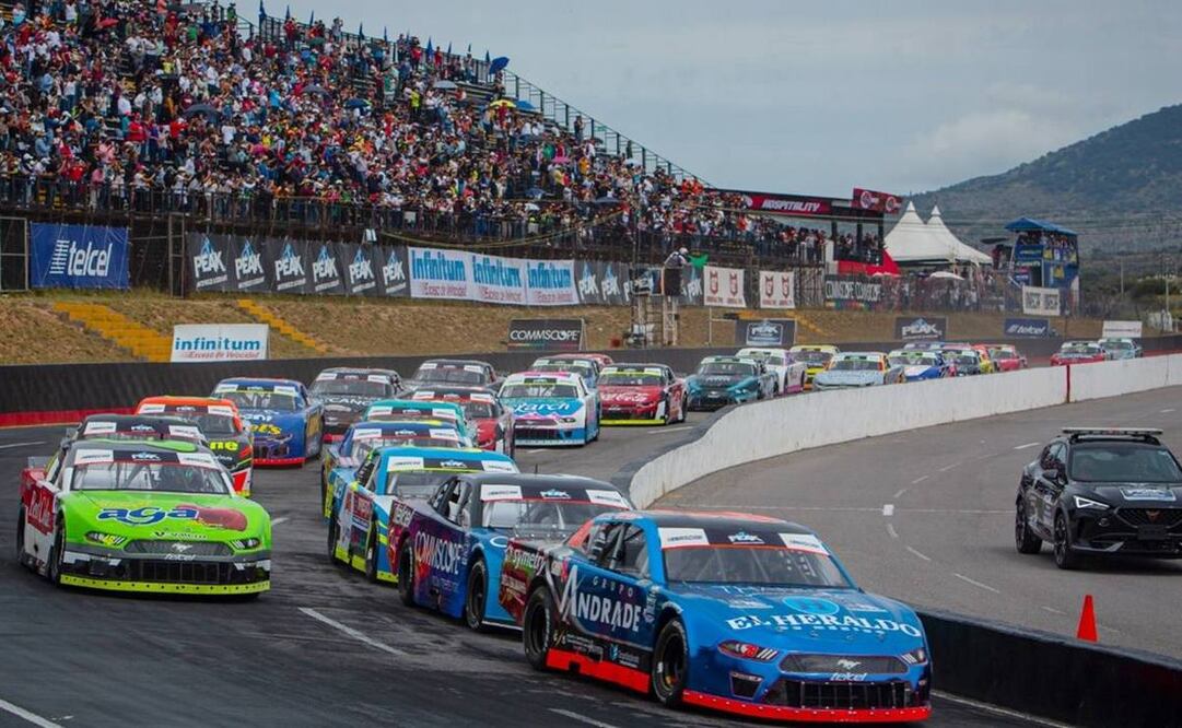 ¡Acelera la emoción! Regresa la NASCAR a San Luis Potosí; estiman derrama de 15 mdp. Foto: Especial
