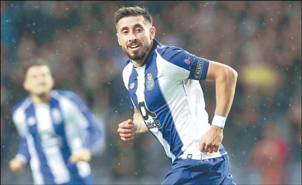 Héctor Herrera, cerca de renovar con Porto