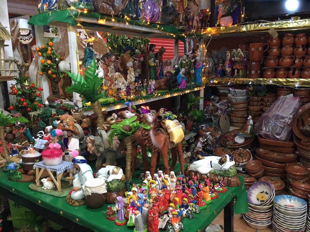 El nacimiento se instala principalmente para representar el ambiente donde el niño Jesús nació. Foto: Regina Arellano