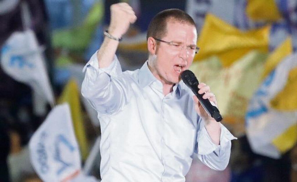 Ricardo Anaya aseguró que nunca más volverá a pasar, como ahora ha sucedido, que el gobierno mexicano “se ponga de tapete frente a Donald Trump”. (ARIEL OJEDA. EL UNIVERSAL)