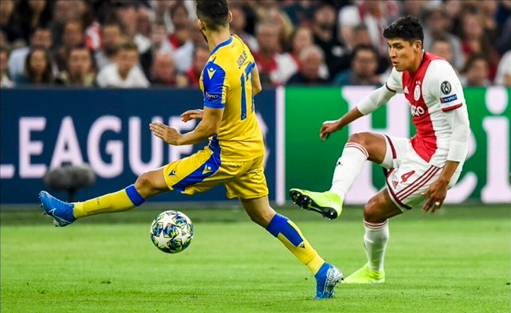 (VIDEO) Así fue el primer gol de Edson Álvarez con el Ajax