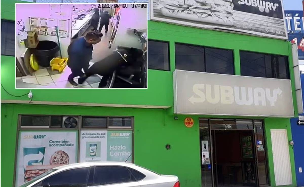 Ataque en Subway: Dan de alta a joven trabajador que recibió golpiza de “El Tiburón”