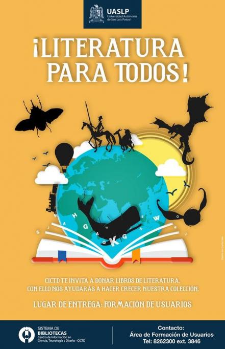 Buscan fortalecer al CICTD de la UASLP con donación de libros