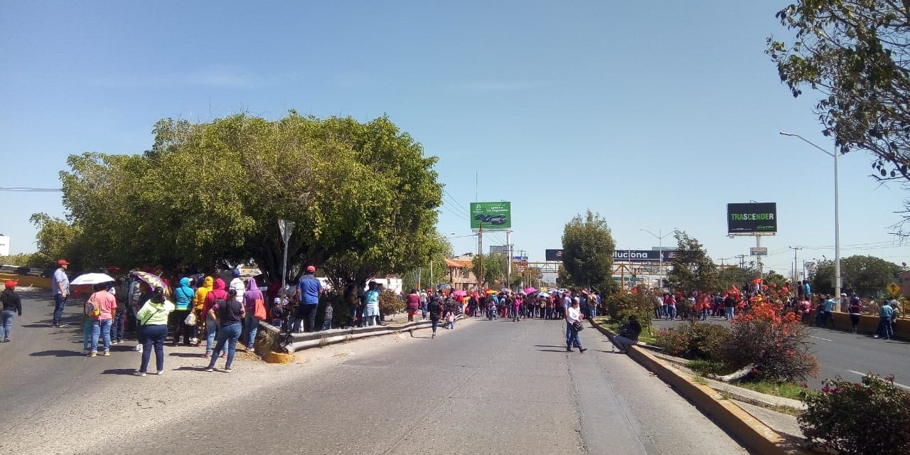 Se restablece circulación en Salvador Nava, Antorchistas liberan rúa