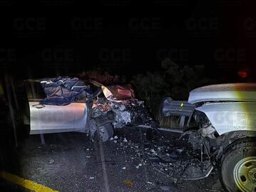 Choque en carretera Rioverde-San Luis Potosí deja 10 heridos; 5 de ellos pertenecen a la Guardia Civil