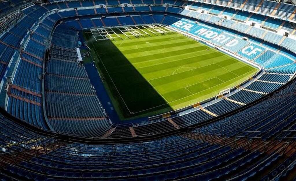 Estadio Santiago Bernabéu. Foto: @realmadrid