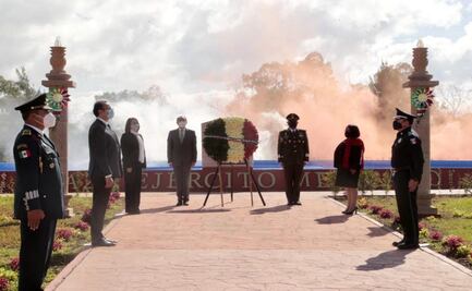Rinden homenaje en SLP a los Niños Héroes