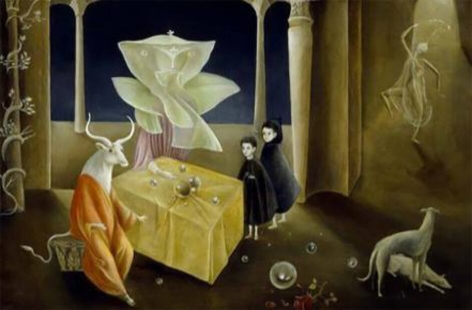 La amistad inmarcesible entre las dos partes del rostro surrealista