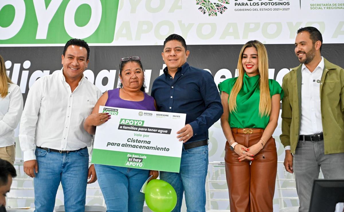 Ricardo Gallardo implementa cuatro acciones para enfrentar crisis de agua en SLP. Foto: Especial