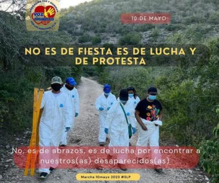 Madres buscadoras alistan movilización para el 10 de mayo: "no es día de fiesta, sino de lucha"