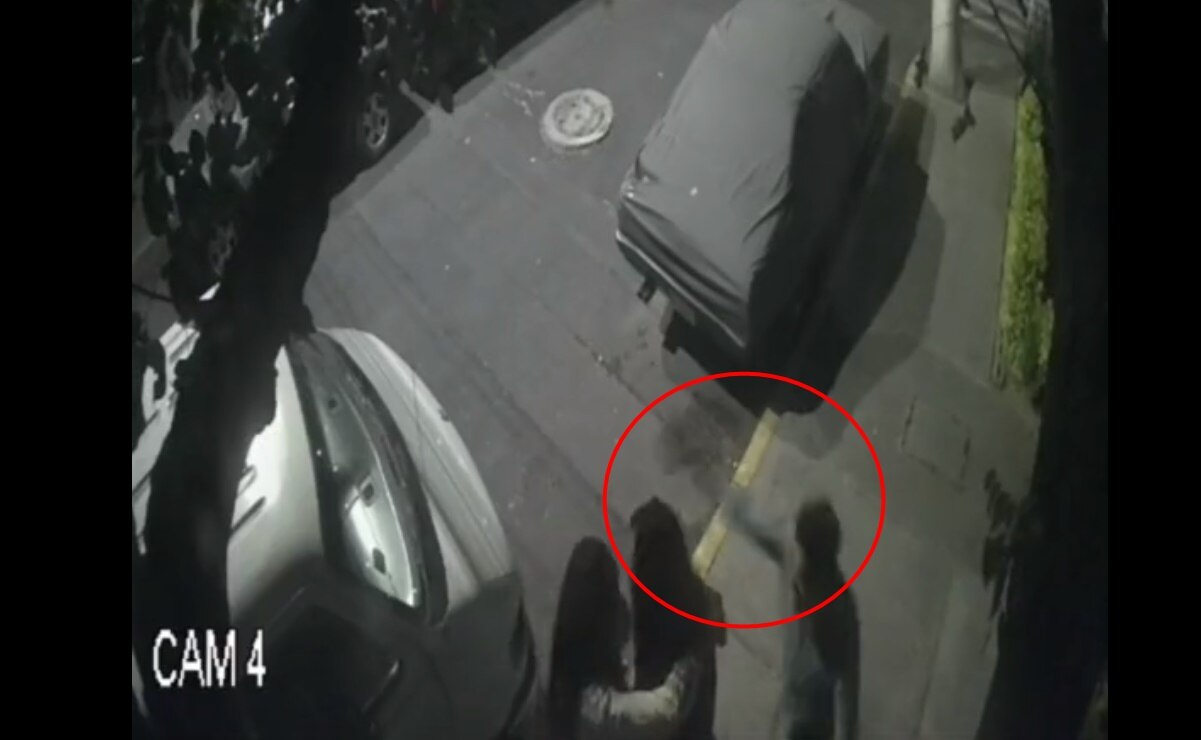 VIDEO. Hombre lanza ladrillo a dos mujeres que se besaban en CDMX