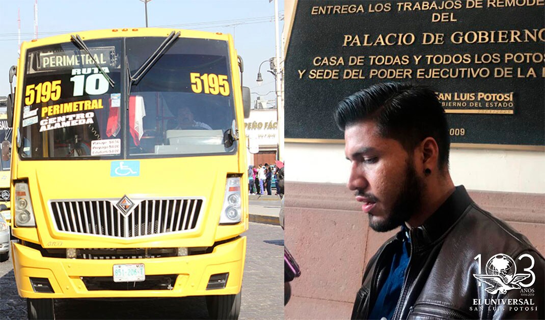 Presentan amparos contra aumento a tarifa del transporte urbano