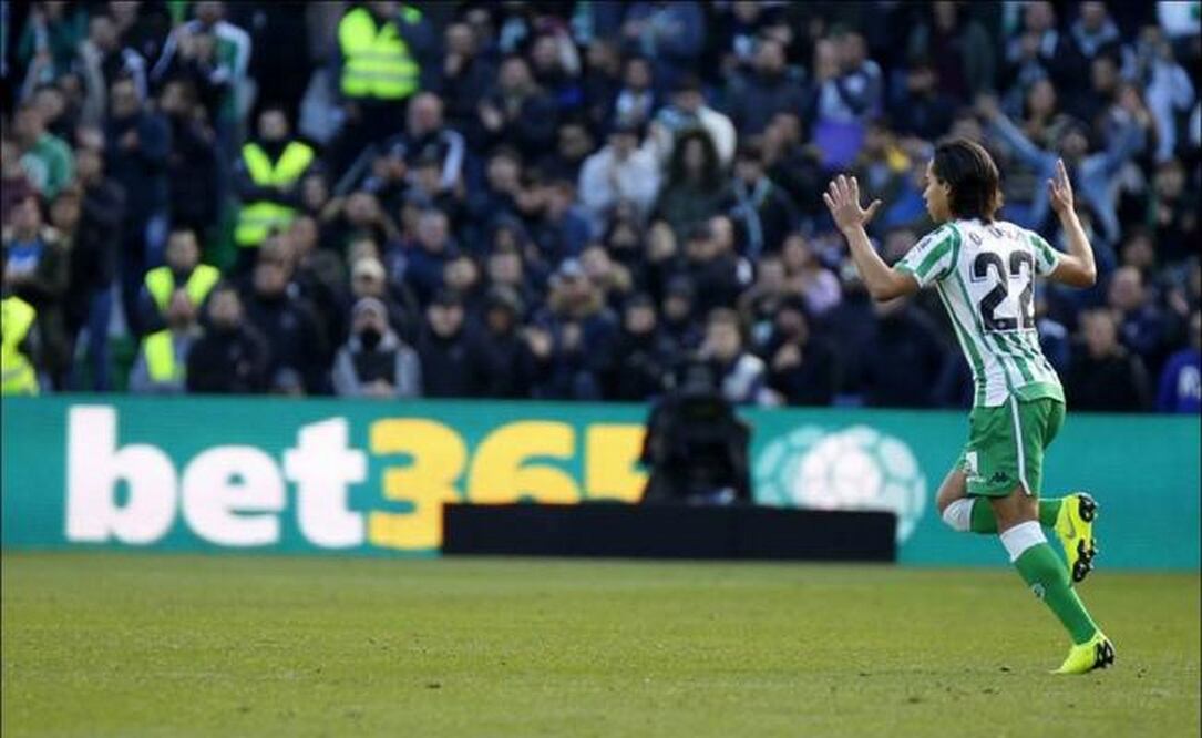 Diego Lainez, jugador mexicano. Foto: @RealBetis