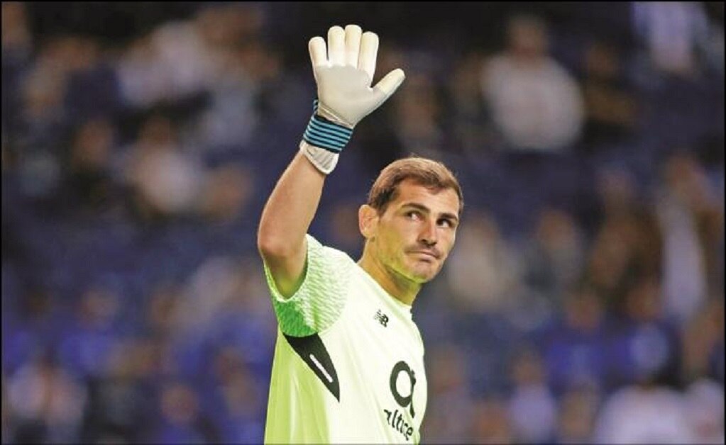 Iker Casillas llega a mil partidos como profesional