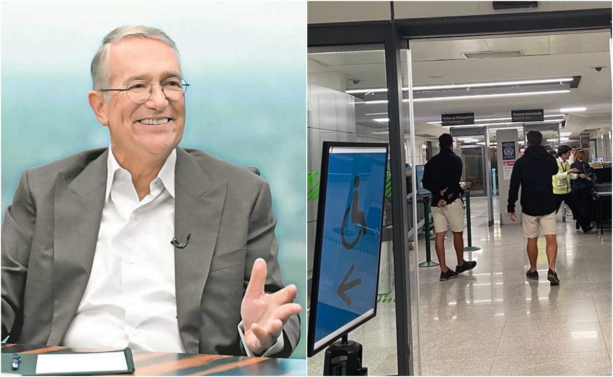 Salinas Pliego visita una "central avionera de quinta"