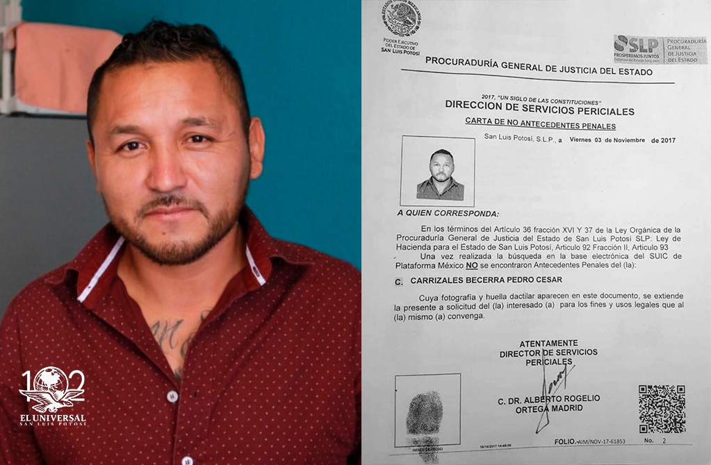 Carta de no antecedentes penales de “El Mijis” que circula en redes es verídica: FGE