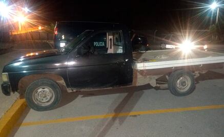 Recuperan camioneta con reporte de robo