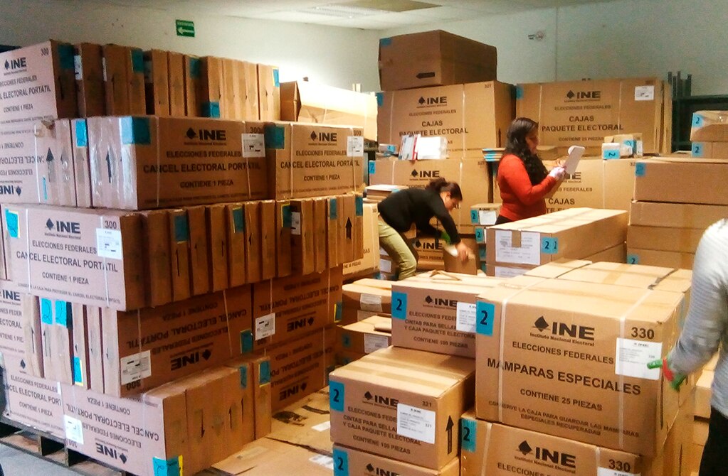 En junio llega material electoral para SLP